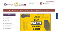 Desktop Screenshot of kartony24.eu